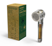 Ioniseur de Douche Portable Domestique à Émission d'Anions, Anti-Chute de Cheveux, Élimination des Bactéries, Soin des Gencives, Meilleure Vente Coréenne