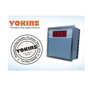 เครื่องวัดกำลังไฟฟ้าแบบดิจิตอล 3 เฟส และ 1 เฟส ยี่ห้อ YOKIns 5A 500V AC แบบติดตั้งบนแผงเหล็ก จอแสดงผล 4 หลัก ขนาด 96x96 มม. - Product Image 1
