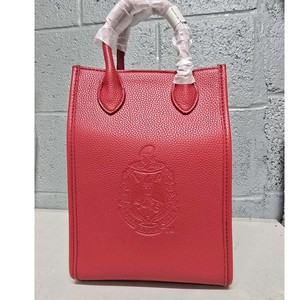 BOLSO BANDOLERA DELTA SIGMA THETA AL POR MAYOR DE ALTA CALIDAD, BOLSO BANDOLERA DST, BOLSO BANDOLERA ROJO Y BLANCO - Product Image 6