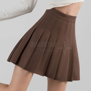En Stock, Marca Privada, Faldas Casuales Transpirables 100% Algodón para Mujer, Cintura Natural, Tallas Grandes, Gran Venta - Product Image 5
