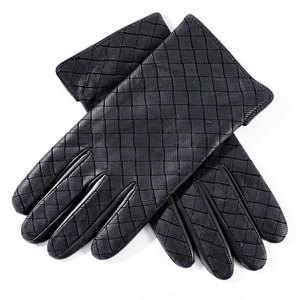 Soft Winter Women Genuine Cow Leather <b>Touchscreen</b> <b>Gloves</b> Plain Design Breathable Eco-Friendly Casual Outdoor Warm Leather - Product Image 1