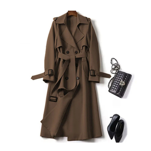 Lady Womens <b>Coat</b> Long Length Fashion Winter Outerwear Jacket Warm Ladies <b>Coat</b> Elegant Long Sleeve Button Closure Casual Cold - Product Image 3