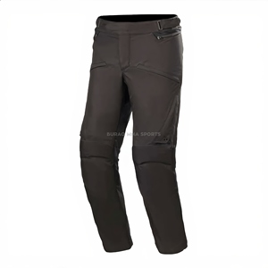 Pantalones de Motocicleta para Hombre, Ligeros, de Cuero, Resistentes al Viento, Transpirables e Impermeables, de Color Liso, Fáciles de Usar - Product Image 1