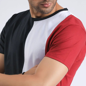 เสื้อยืดผ้าฝ้าย/โพลีเอสเตอร์ ผลิตในปากีสถาน ขายดี เหมาะสำหรับใส่หน้าร้อน ขายดีที่สุดสำหรับผู้ชาย แฟชั่นใหม่ เสื้อยืดน้ำหนักเบา - Product Image 2