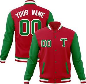 Fabricante de Ropa para Hombre, Chaqueta Universitaria al por Mayor, Chaqueta Varsity de Béisbol Personalizada de Alta Calidad, Ropa Urbana - Product Image 1