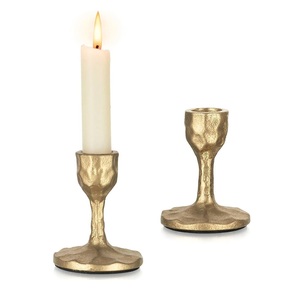 Artistic <b>Brass</b> Candle <b>Holder</b> for Home Decor Dining Table Wedding Event Display and Sophisticated Styling - Product Image 2
