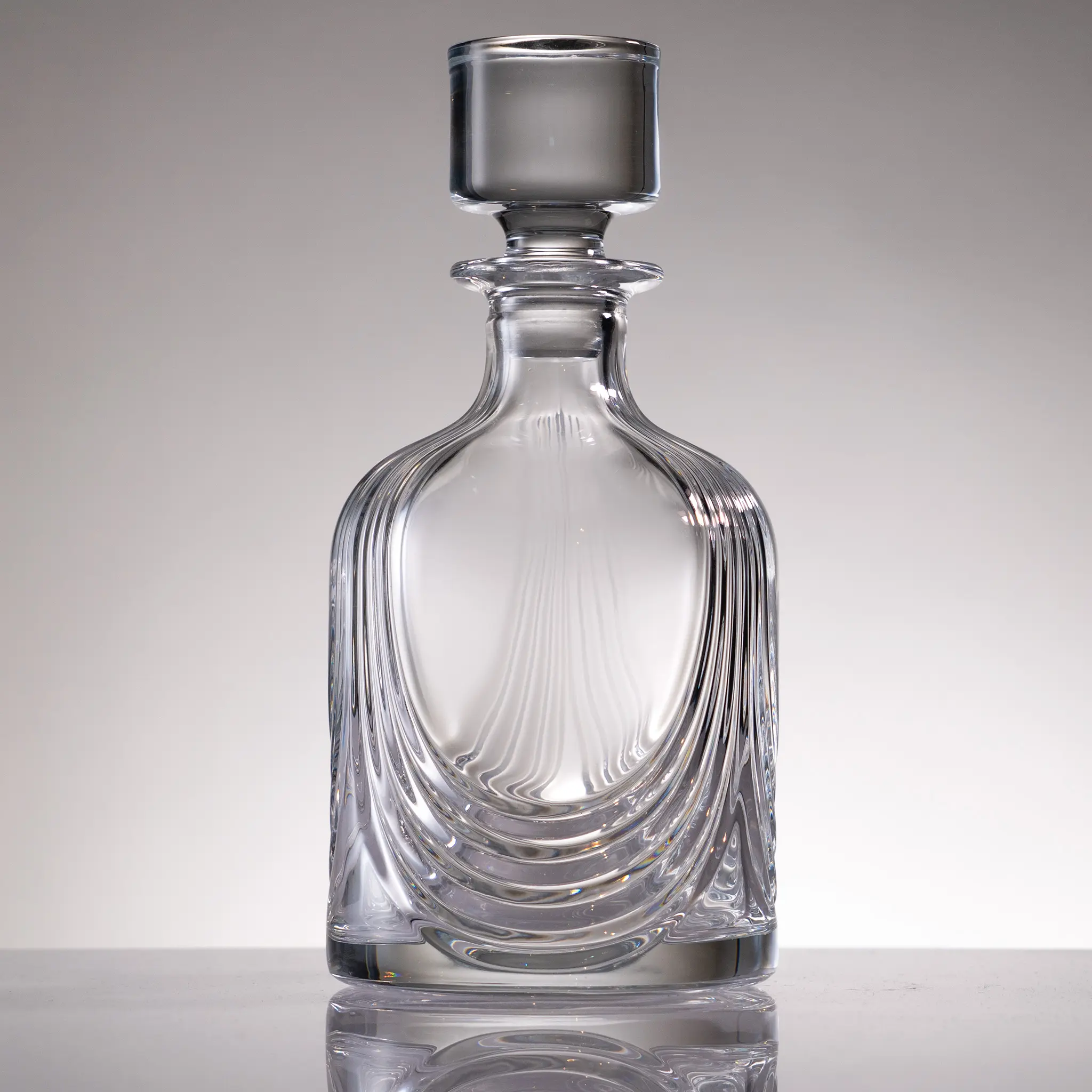 Decanter in cristallo fatto a mano