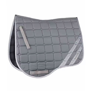 Tapis de selle pour cheval matelassés, confortables et respirants, tout usage, avec doublure en tissu - Product Image 1