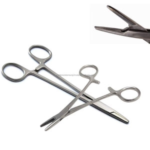 Manual Dental Needle Holder Instrument <b>Set</b> Stainless Steel Orthodontic Surgical Hemostatic Forceps Clamp WORLD PRECISION - Product Image 2