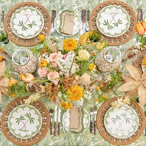 Custom Rattan Charger Plate Natural Wicker Round Placemat for Wedding <b>Party</b> <b>Table</b> Setting Decoration - Product Image 5