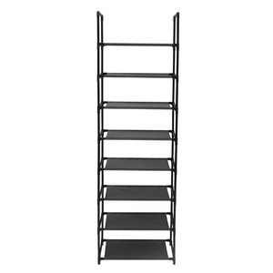 Scarpiera Moderna a 8 Livelli Stile Fattoria con Struttura in Acciaio Inossidabile, Organizzatore per la Casa per 16-20 Paia di Scarpe - Product Image 5