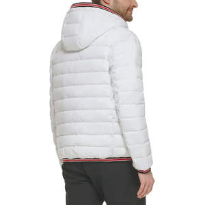 Chaqueta Bomber Acolchada Ligera de Alta Calidad para Hombre, con Cierre, Cuello Alto, Diseño Personalizado, Colección de Invierno, Último Estilo - Product Image 3