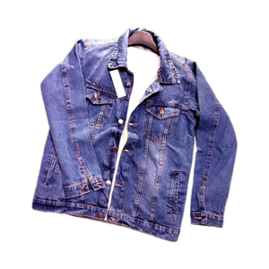 Doudoune en jean doublée Sherpa pour homme Design Hip Hop vintage Respirant Séchage rapide Stylisée Saison hivernale - Product Image 2