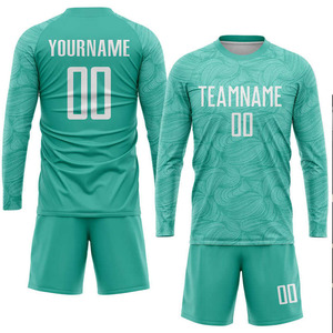 ชุดฟุตบอลพรีเมียมสั่งทำพิเศษ พร้อมบริการพิมพ์ลายแบบ Sublimation เสื้อ กางเกงขาสั้น ชุดทีม พร้อมชื่อทีม เบอร์ เลข โลโก้ ซับเหงื่อ แห้งเร็ว สำหรับฟุตบอล - Product Image 1