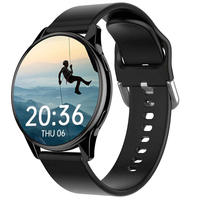 Reloj Inteligente T2 Pro, Pantalla Táctil Completa Redonda, Resistente al Agua IP67, Reloj Inteligente Deportivo Android con Pantalla IPS
