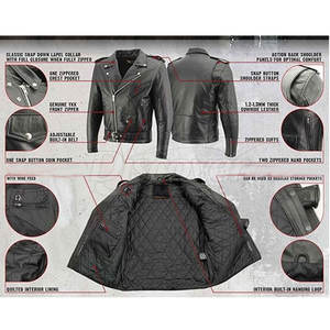 Chaqueta de Cuero para Motociclista 2026 a Bajo Precio, Ropa de Calle, Chaquetas de Cuero de Invierno para Hombre de Alta Calidad Hechas en Pakistán - Product Image 6