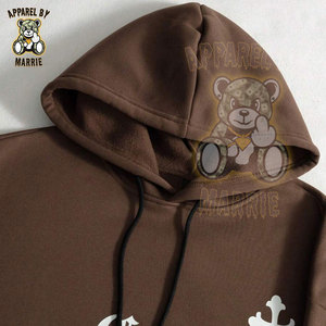 Conjunto de Sudadera con Capucha y Pantalones Deportivos de Algodón Grueso, Marca Privada OEM, Impresión de Logotipo Personalizada, Ropa de Alta Calidad, Chándal Moderno para Hombre - Product Image 4