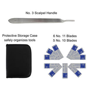 Ensemble d'instruments chirurgicaux en acier inoxydable de qualité supérieure certifié CE Classe I, kit manuel pour étudiants avec garantie d'un an - Product Image 3