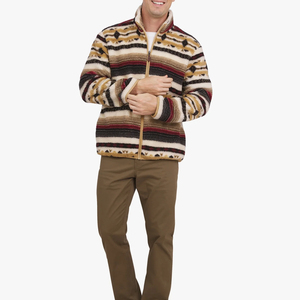 Nouvelle Arrivée 2026 – Veste d'hiver matelassée en polaire Sherpa grande taille pour homme, col rond, décontractée, pour l'extérieur, avec logo frontal, personnalisable, haute qualité - Product Image 6