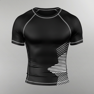 Wholesale Custom Men's MMA Training Set <b>Rashguard</b> and Shorts Pants for Fitness Jiu Jitsu Grappling and Fight Wear - Product Image 5