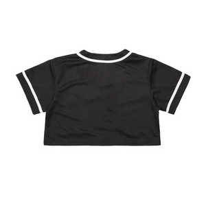 Top Corto de Moda para Chicas Jóvenes y Mujeres, Diseño de Logotipo Personalizado de Marca, Top Corto de Jersey para Damas - Product Image 5