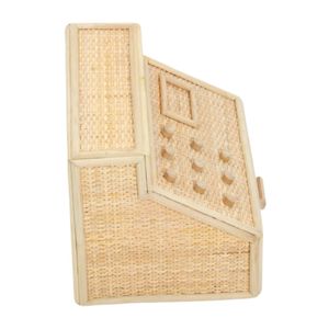 Juguete de Mimbre para Niños, Juguete de Caja Registradora de Mimbre para Niños de 5, 6, 7 y 8 Años, Juego de Imitación Divertido para Niños Pequeños - Product Image 2