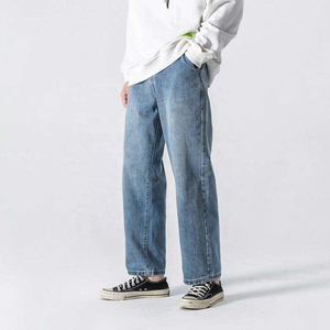 Pantalon en jean pour homme, coupe slim, élégant et décontracté, en tissu extensible (Spandex/Coton), prix de gros - Product Image 6