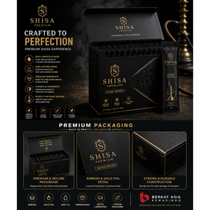 Boîte de beauté Shisa personnalisée, emballage pour soins de la peau, OEM, MOQ 1000 pièces - Product Image 1
