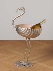 Achetez maintenant : Ensemble de vases de table modernes en argent faits à la main avec présentoir pour cuillères et noix - Product Image 4