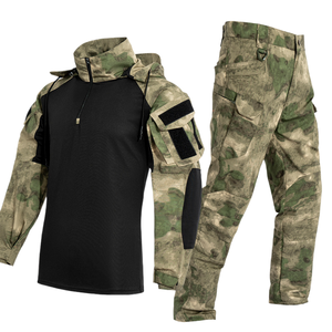 Combinaison tactique pour homme, toile respirante, camouflage, 100% coton, entraînement, travail, printemps, automne, résistante à l'usure, CS, montagne - Product Image 1