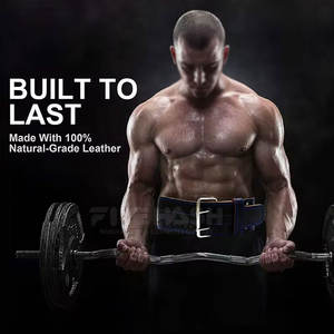Ceinture en cuir à double boucle pour haltérophilie, entraînement de force en salle de sport, soutien du dos, musculation - Product Image 5
