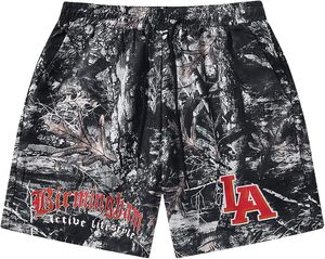 Pantalones Cortos Holgados de Verano para Hombre, Estilo Urbano, Pantalones Cortos Casuales de Algodón Rectos para Hombre - Product Image 3