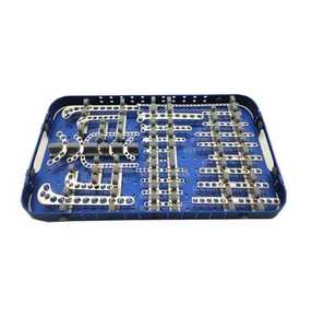 Juego de Instrumentos Ortopédicos Veterinarios para Perros, Placas de Bloqueo con Tornillos para Huesos, Implantes, Juego de Placas Óseas para Animales de Surgiright Instrument - Product Image 6