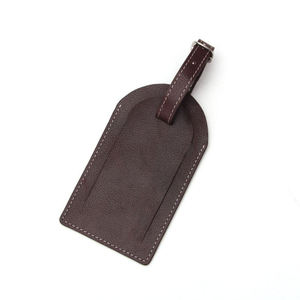 Étiquette de bagage en cuir PU écologique, résistante à l'eau, personnalisée, faite à la main, de luxe et de la plus haute qualité - Product Image 3