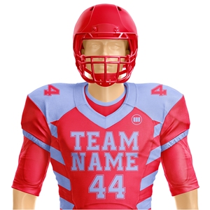 Wida Sports 2026 Custom Football Uniform American Style Jersey Pants Set Breathable Quick Dry Mesh Fabric Team Wear Manufacturer - Product Image 4