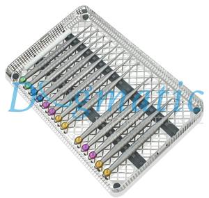 Kit de 13 élévateurs dentaires manuels réutilisables avec pierre à aiguiser et plateau de lavage - Product Image 4