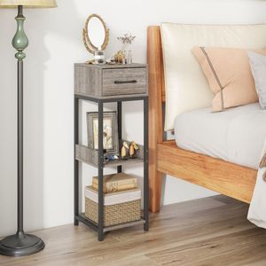 Supporto per Piante a 3 Livelli con Cassetto e Dispositivi Anti-Ribaltamento, Soluzione Funzionale per lo Stoccaggio - Product Image 4