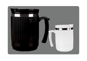 Tasse à café isotherme en acier avec poignée, mug personnalisable pour la conservation de la chaleur/du froid, idéal pour la Fête des Mères et Thanksgiving - Product Image 5