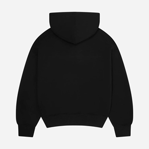 Sweat-shirt à capuche pour homme, anti-rides, en coton premium, streetwear, logo personnalisé, OEM ODM, vente en gros, vêtements décontractés - Product Image 3