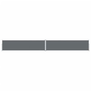 Produit d'auvent latéral rétractable anthracite 63 \ "x 472.4 \" - Product Image 2