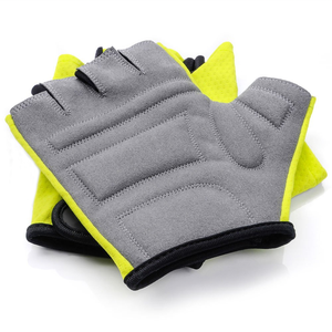 High Visibility Nylon Bicycle Gloves Breathable Gel Padded Road Shock Anti-Slip Silicone <b>Cycling</b> Touch Screen Outdoor FITME - Product Image 6