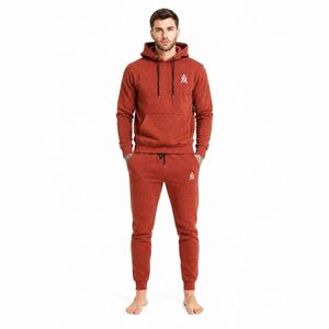 Chándal de hombre de alta calidad con lavado ácido, tela suave, ajuste cómodo y estilo vintage para uso diario informal. - Product Image 1