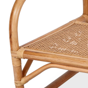 Fauteuil lounge en rotin éco-responsable Handwicker, style mid-century modern, pour intérieur et extérieur, en provenance du Vietnam - Product Image 4