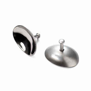 แผ่นป้องกันดวงตาสำหรับการผ่าตัดด้วยเลเซอร์ ทำจากสแตนเลสสตีล สำหรับการป้องกันกระจกตาและดวงตา - Product Image 1