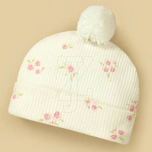 Chapeau en coton doux pour bébés garçons et filles, couvre-tête confortable pour un usage quotidien, utilisation en hiver et en automne - Product Image 2