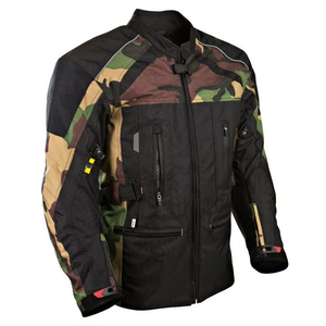 Veste de moto personnalisée pour hommes, 100% de bonne qualité, OEM, veste de course en Cordura, veste imperméable, veste textile pour motards au Pakistan - Product Image 3