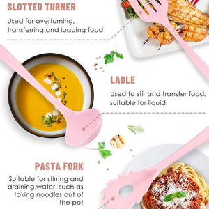 Ensemble d'ustensiles de cuisine en acier inoxydable à faible MOQ, de haute qualité, durables, compatibles lave-vaisselle et four, légers, pour usage quotidien - Product Image 3