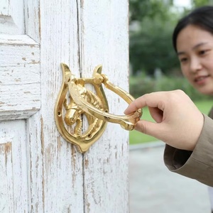 Timbre de Puerta Tradicional de Latón con Diseño de Zorro para Entrada, Herraje Duradero - Product Image 5