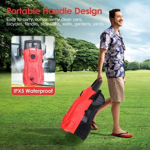 Idropulitrice Elettrica ad Alta Pressione 3000PSI Max con Potente Getto da 2.6GPM, Ugello Regolabile e Dispenser di Sapone per Auto - Product Image 5