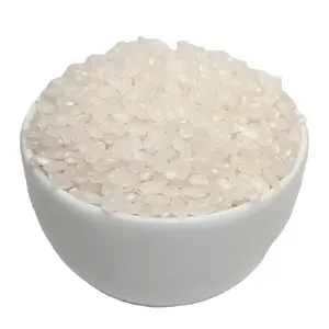 Japonica arroz 5% quebrado grão redondo branco arroz cultivado no vietnã e embalado com materiais favoráveis ao ambiente